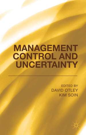 Management Control and Uncertainty de M. Association