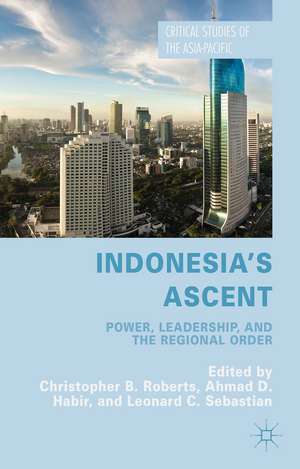 Indonesia's Ascent: Power, Leadership, and the Regional Order de C. Roberts