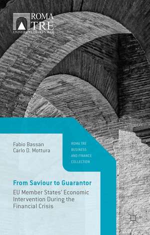 From Saviour to Guarantor: EU Member States’ Economic Intervention During the Financial Crisis de Fabio Bassan