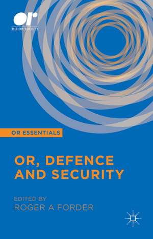 OR, Defence and Security de R. Forder