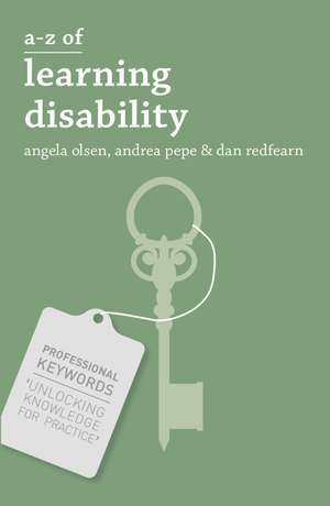 A-Z of Learning Disability de Angela Olsen