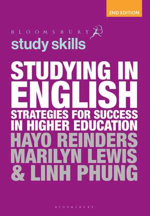 Studying in English: Strategies for Success in Higher Education de Dr Hayo Reinders