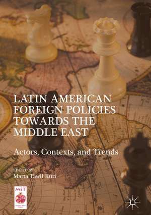 Latin American Foreign Policies towards the Middle East: Actors, Contexts, and Trends de Marta Tawil Kuri