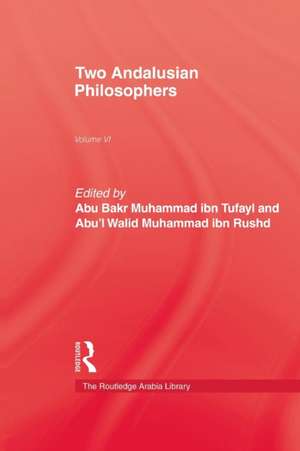 Two Andalusian Philosophers de Abu Bakr Muhammad ibn Tufayl