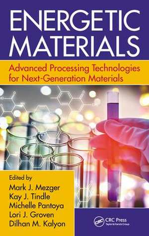 Energetic Materials: Advanced Processing Technologies for Next-Generation Materials de Mark J. Mezger