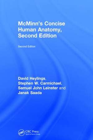 McMinn's Concise Human Anatomy de David Heylings