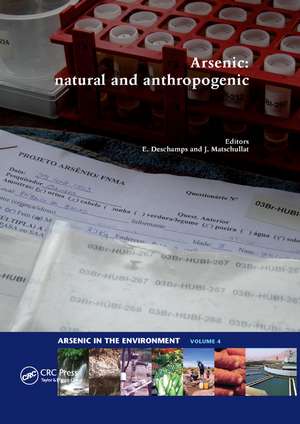 Arsenic: Natural and Anthropogenic de Eleonora Deschamps