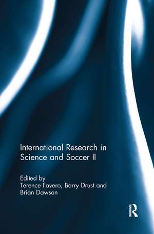 International Research in Science and Soccer II de Terence Favero