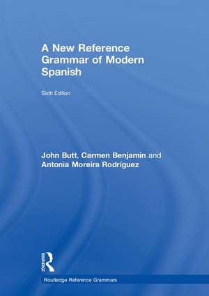 A New Reference Grammar of Modern Spanish de John Butt