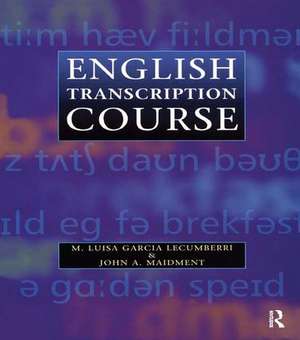 English Transcription Course de Maria Lecumberri