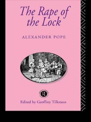 The Rape of the Lock de Alexander Pope