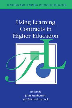 Using Learning Contracts in Higher Education de Mike Laycock