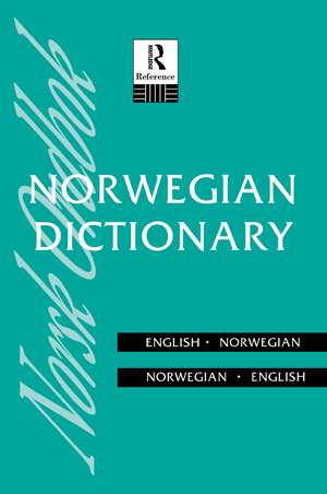 Norwegian Dictionary: Norwegian-English, English-Norwegian de Forlang A. S. Cappelens