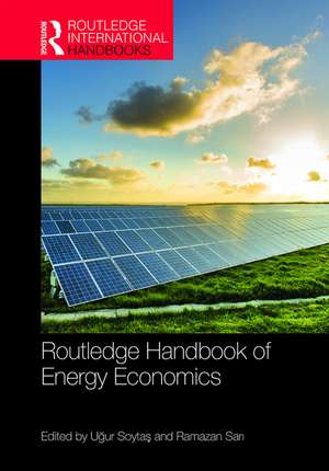 Routledge Handbook of Energy Economics de Uğur Soytaş