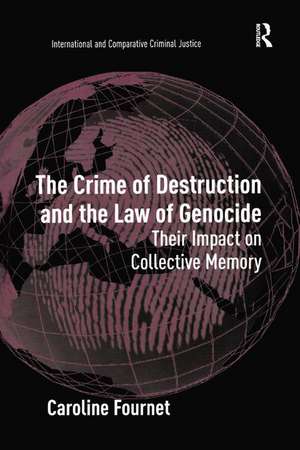 The Crime of Destruction and the Law of Genocide: Their Impact on Collective Memory de Caroline Fournet