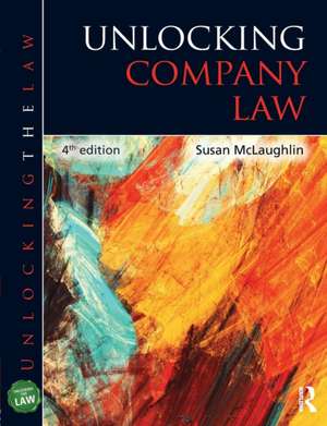 Unlocking Company Law de Susan McLaughlin