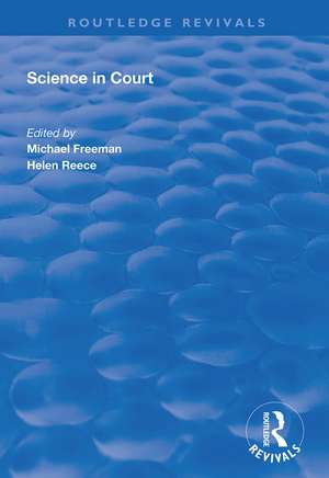 Science in Court de Michael Freeman