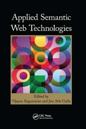 Applied Semantic Web Technologies de Vijayan Sugumaran