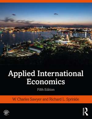 Applied International Economics de W. Charles Sawyer