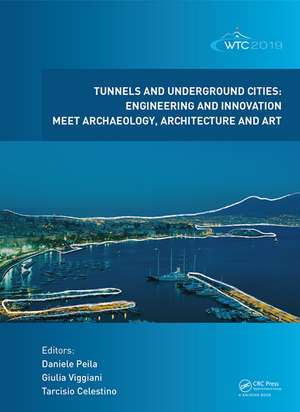 Tunnels and Underground Cities. Engineering and Innovation Meet Archaeology, Architecture and Art: Proceedings of the WTC 2019 ITA-AITES World Tunnel Congress (WTC 2019), May 3-9, 2019, Naples, Italy de Daniele Peila