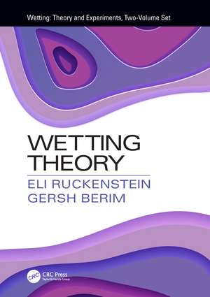 Wetting Theory de Eli Ruckenstein