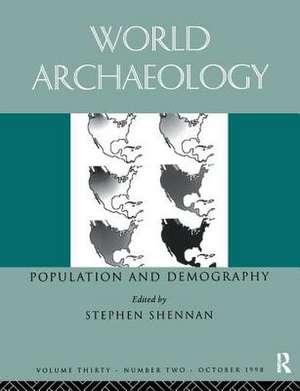 Population and Demography de Stephen Shennan