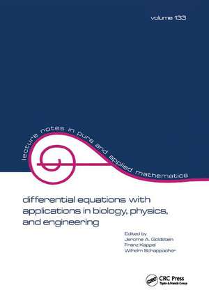 Differential Equations with Applications in Biology, Physics, and Engineering de Jerome A. Goldstein