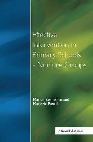 Effect Intervention in Primary School de Marion Bennathan