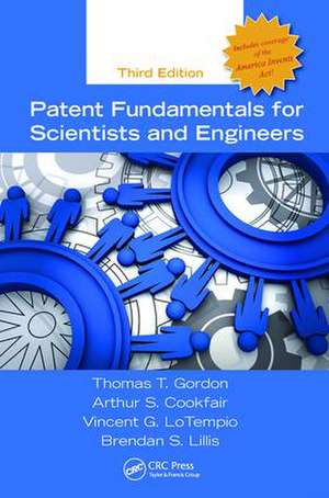 Patent Fundamentals for Scientists and Engineers de Thomas T. Gordon