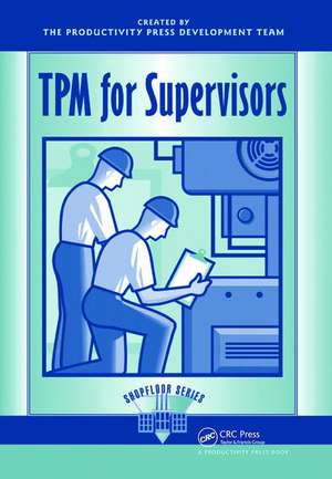 TPM for Supervisors de Productivity Press