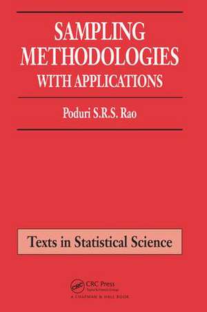 Sampling Methodologies with Applications de Poduri S.R.S. Rao