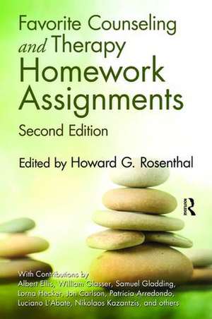 Favorite Counseling and Therapy Homework Assignments de Howard G. Rosenthal