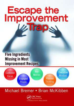 Escape the Improvement Trap: Five Ingredients Missing in Most Improvement Recipes de Michael Bremer