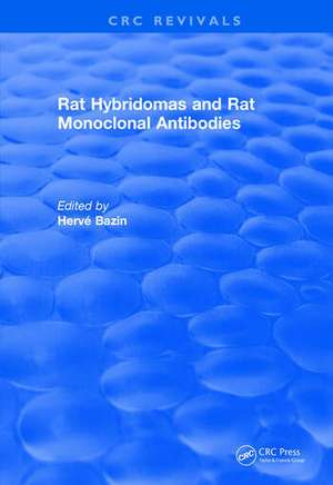 Revival: Rat Hybridomas and Rat Monoclonal Antibodies (1990) de Herve Bazin