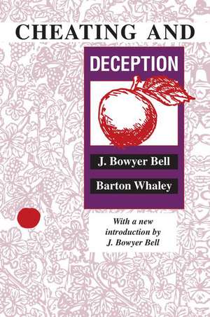 Cheating and Deception de J. Bowyer Bell