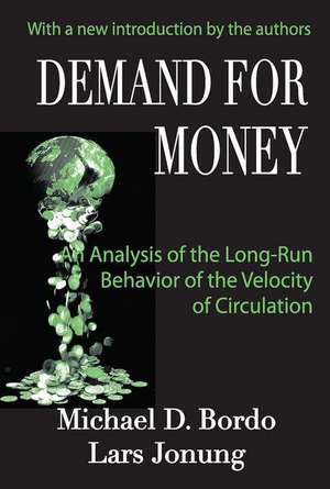 Demand for Money: An Analysis of the Long-run Behavior of the Velocity of Circulation de Lars Jonung