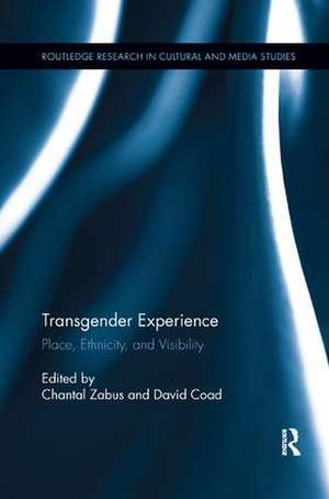 Transgender Experience: Place, Ethnicity, and Visibility de Chantal Zabus