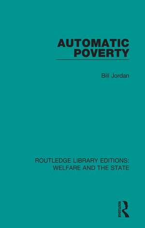 Automatic Poverty de Bill Jordan