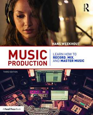 Music Production: Learn How to Record, Mix, and Master Music de Hans Weekhout