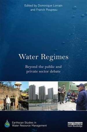 Water Regimes: Beyond the public and private sector debate de Dominique Lorrain