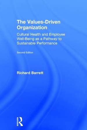 The Values-Driven Organization: Cultural Health and Employee Well-Being as a Pathway to Sustainable Performance de Richard Barrett