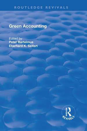 Green Accounting de Peter Bartelmus