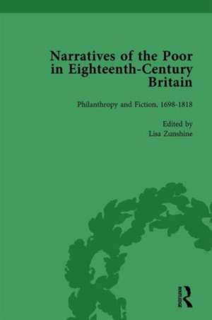 Narratives of the Poor in Eighteenth-Century England Vol 5 de Alysa Levene