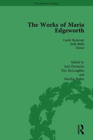 The Works of Maria Edgeworth, Part I Vol 1 de Marilyn Butler