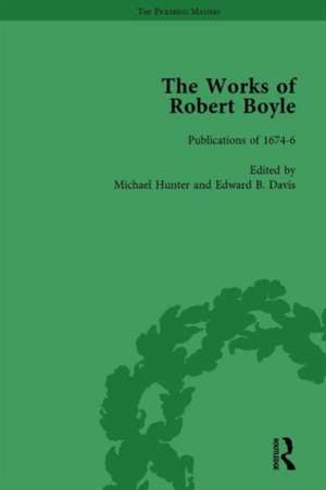 The Works of Robert Boyle, Part II Vol 1 de Michael Hunter