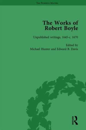 The Works of Robert Boyle, Part II Vol 6 de Michael Hunter