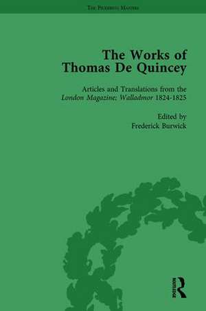 The Works of Thomas De Quincey, Part I Vol 4 de Grevel Lindop