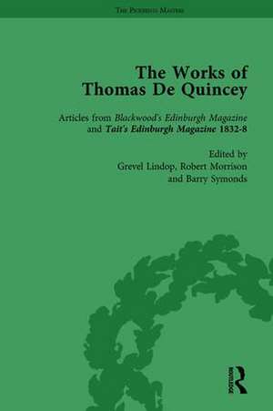 The Works of Thomas De Quincey, Part II vol 9 de Grevel Lindop