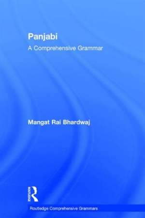 Panjabi: A Comprehensive Grammar de Mangat Bhardwaj