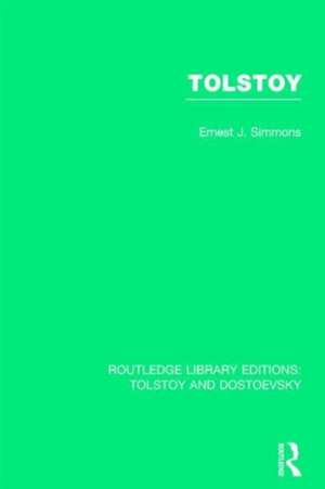 Tolstoy de Ernest Joseph Simmons